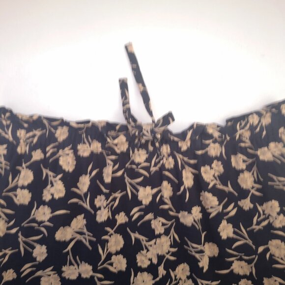 Liz Claiborne Collection Ladies Size Medium Navy & Gold Pull On Pants - Picture 4 of 7